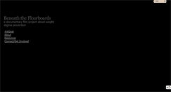 Desktop Screenshot of beneaththefloorboards.org